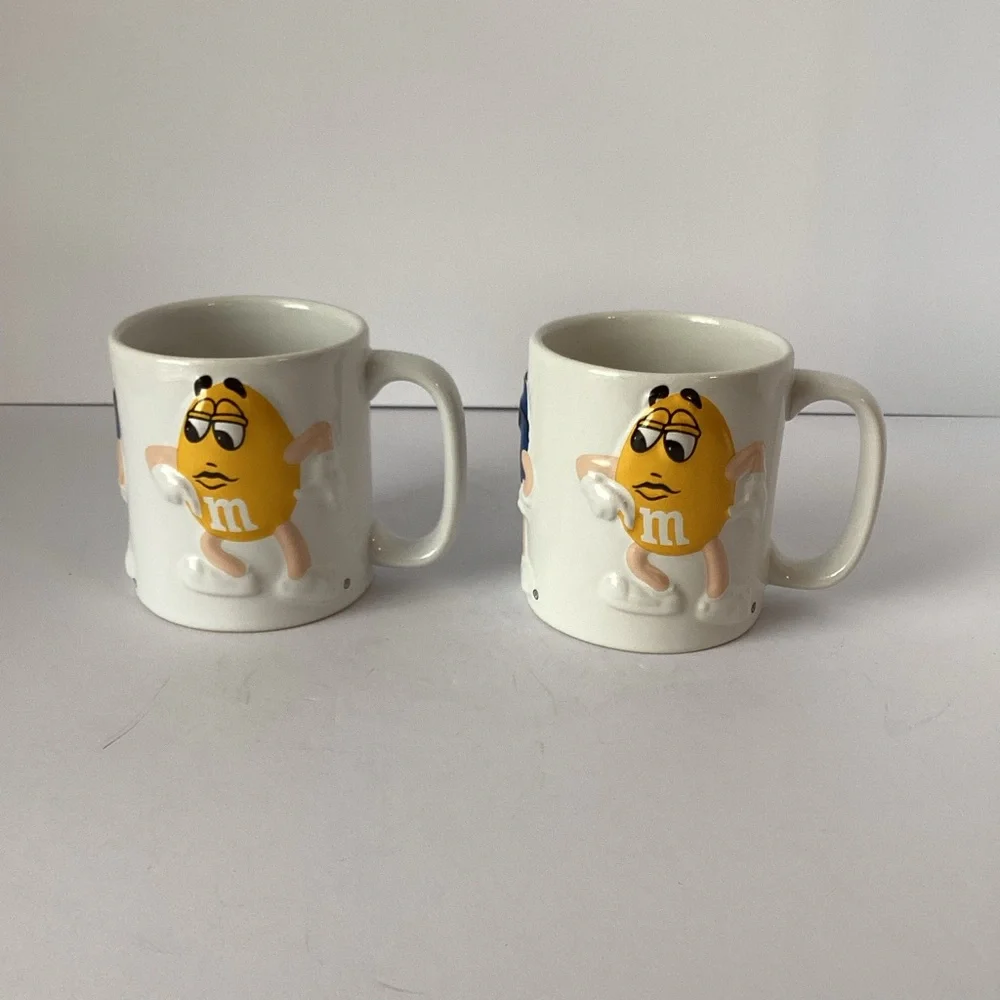 M&M’S: set of 2 coffee hot tea mugs